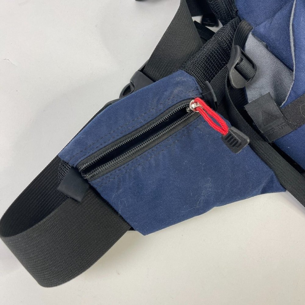 Ultimate Torsopacs Trekker Vtg Rugged Hiking Waist Pack USA Padded Dual Bottle - Picture 9 of 11